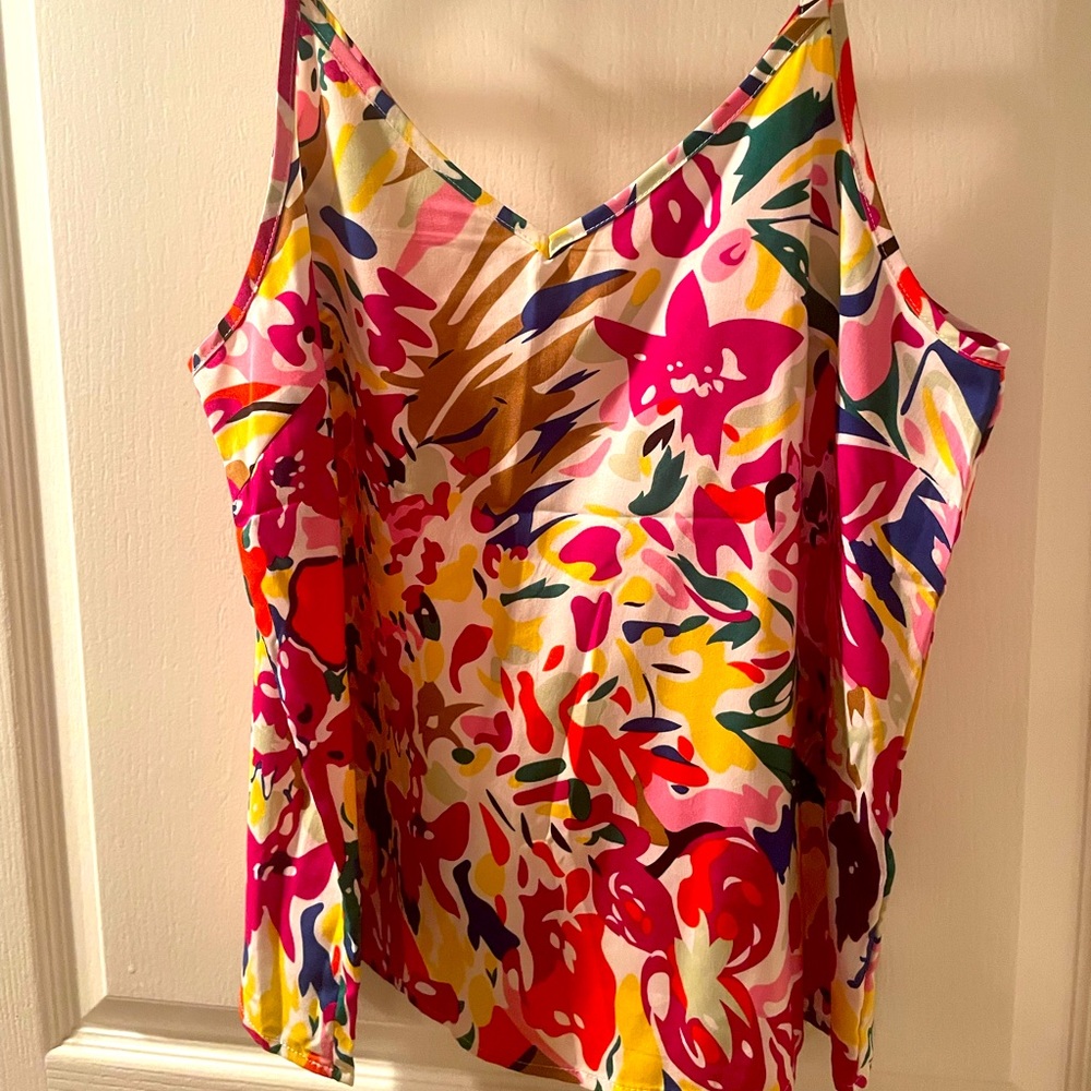 Shein Floral Tank
